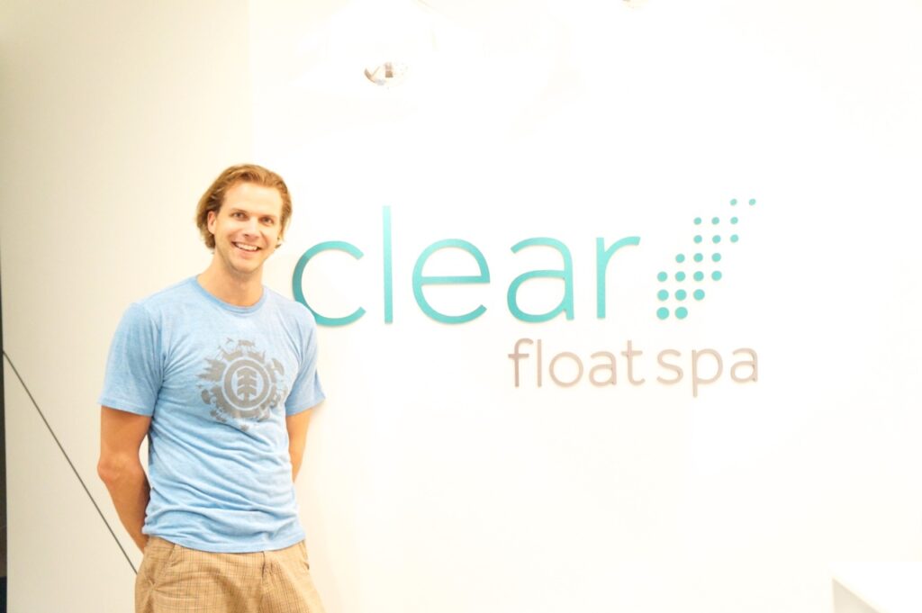 Photo of Bryce Weeks of Clear Float Spa