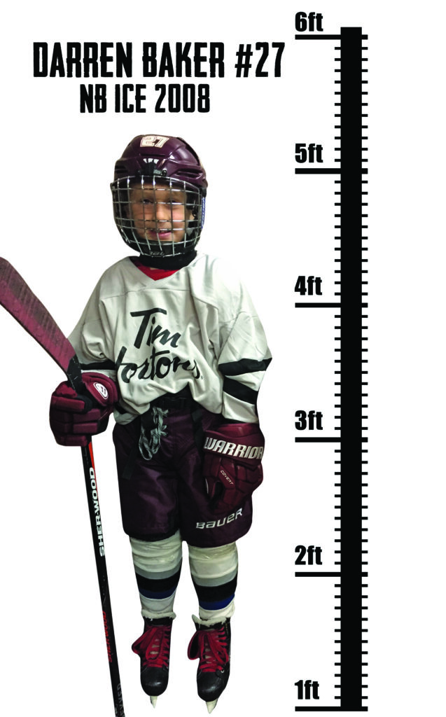 LargerThanLifeGifts Personalized Growth Chart