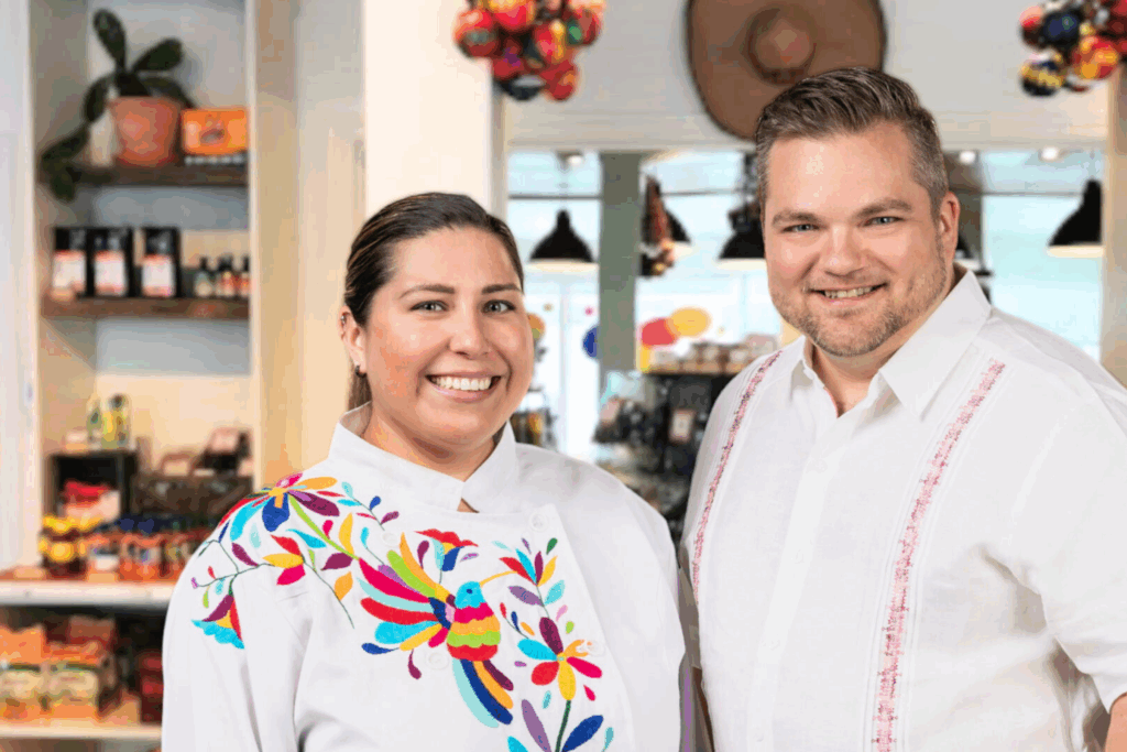 Lili Perez Vera and Kévin Bélisle